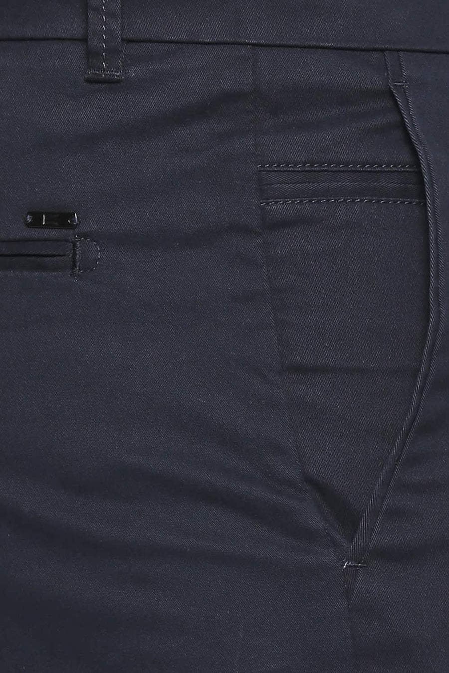 BASICS COMFORT FIT SKY CAPTAIN TWILL STRETCH SHORTS