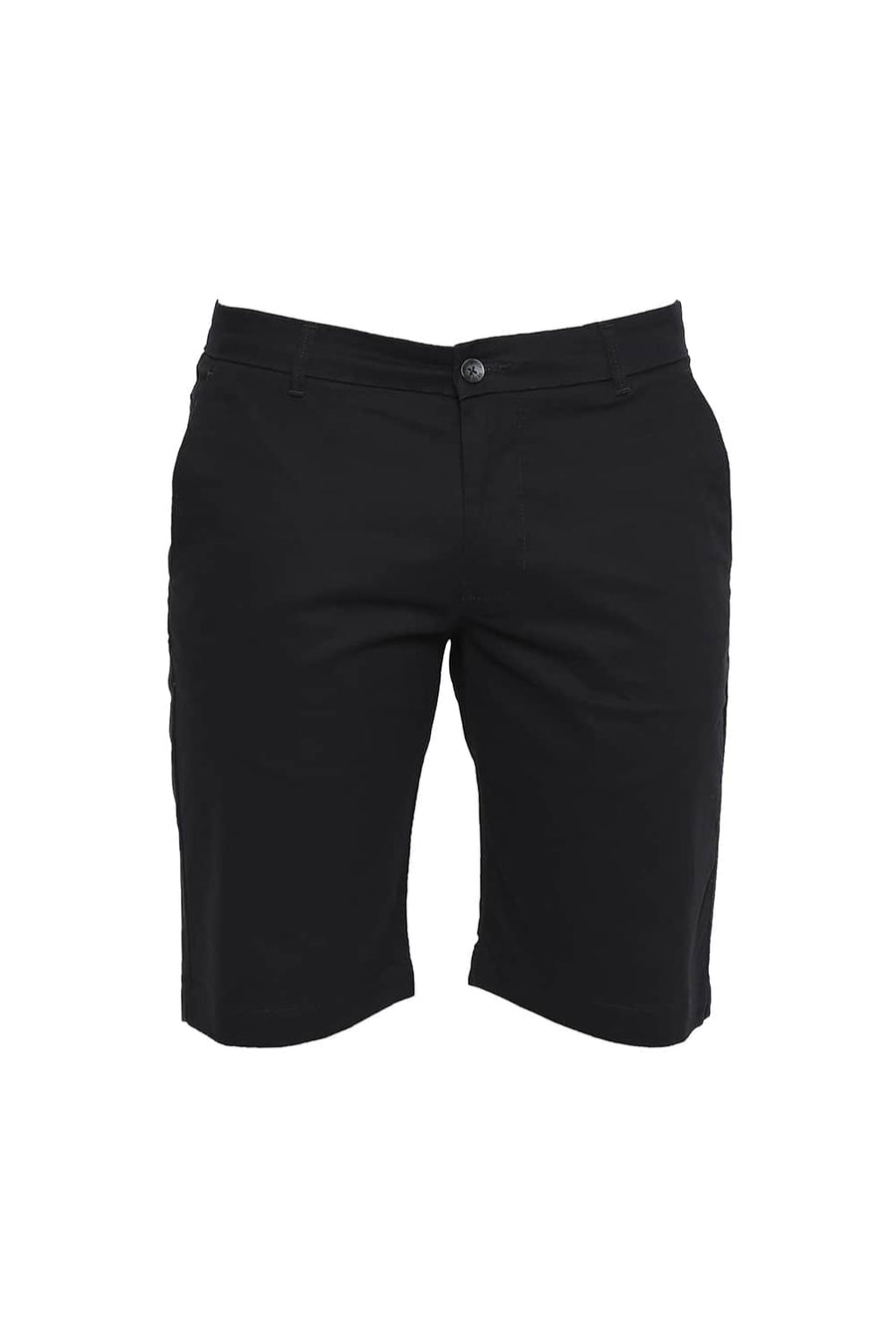 BASICS COMFORT FIT MOONLESS NIGHT TWILL STRETCH SHORTS