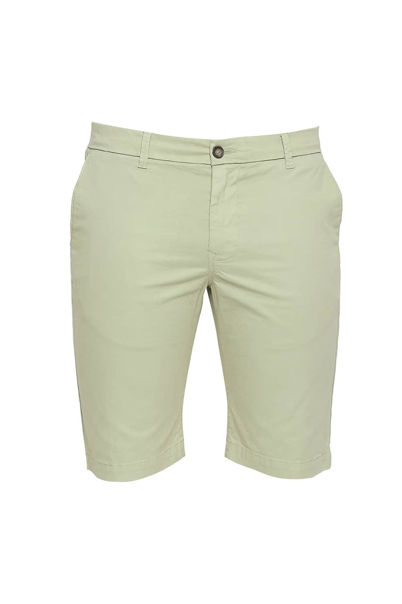 BASICS COMFORT FIT TWILL STRETCH SHORTS