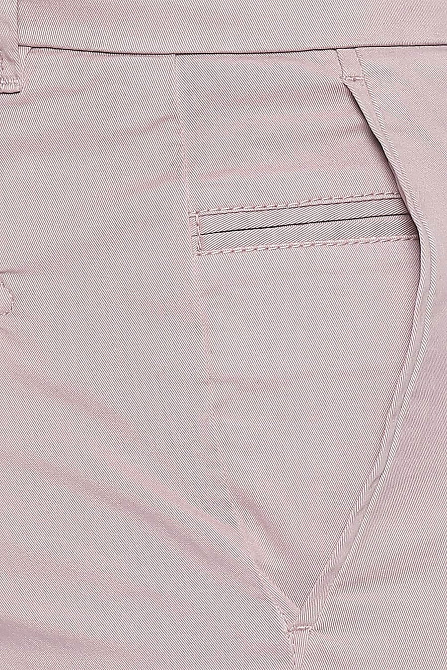 BASICS COMFORT FIT MESA ROSE TWILL STRETCH SHORTS