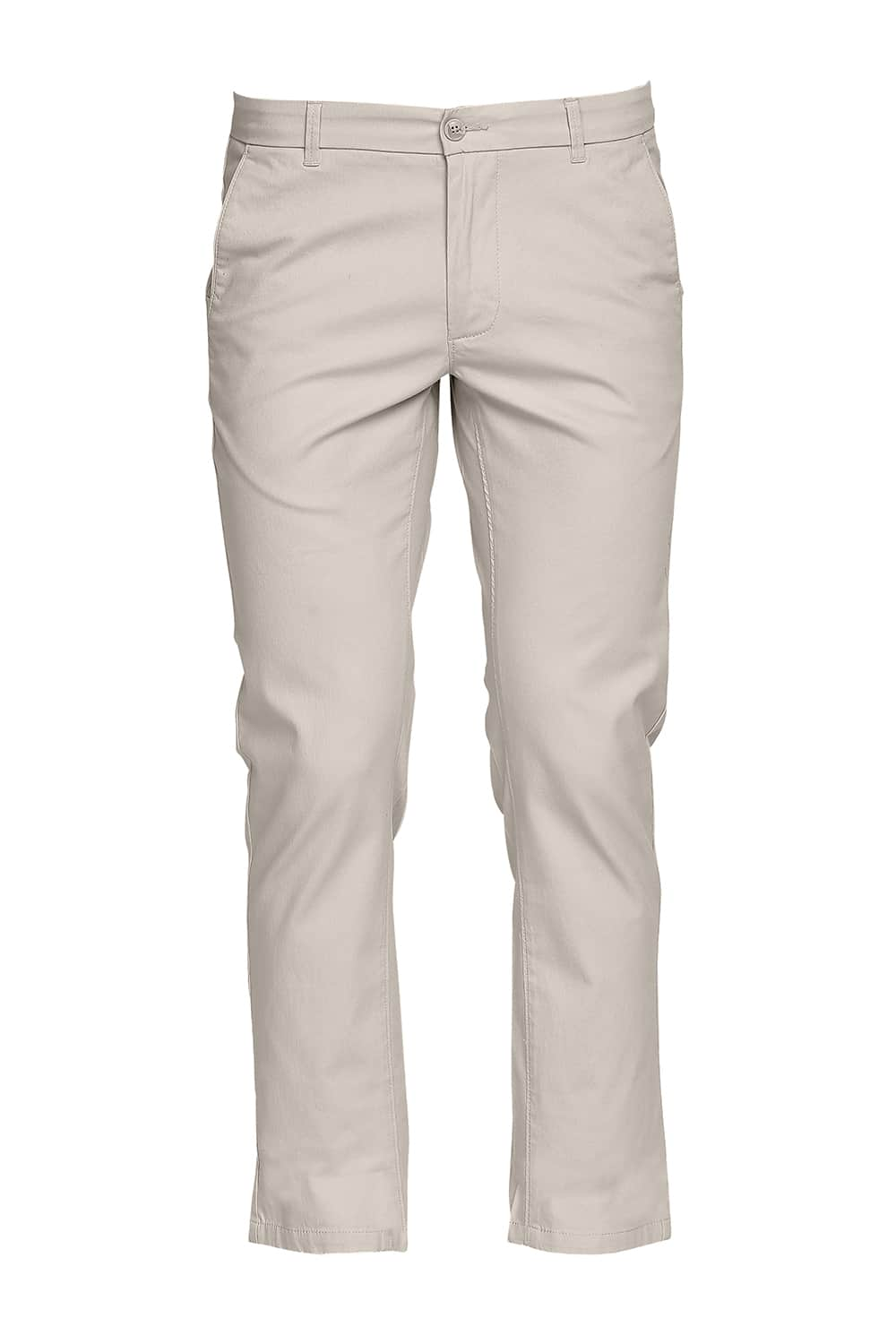 BASICS TAPERED FIT STRETCH TROUSER