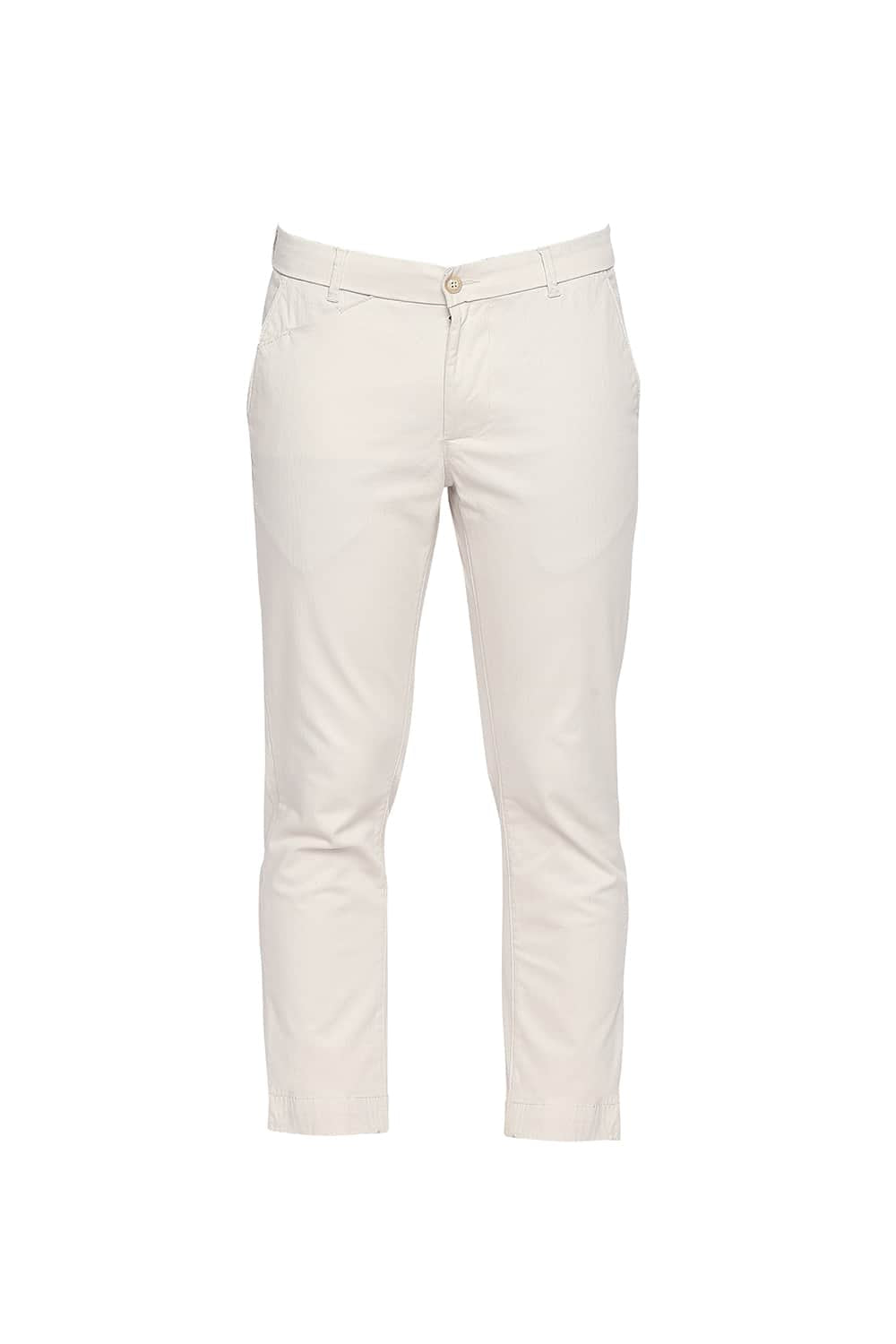 BASICS TAPERED FIT STRETCH TROUSER