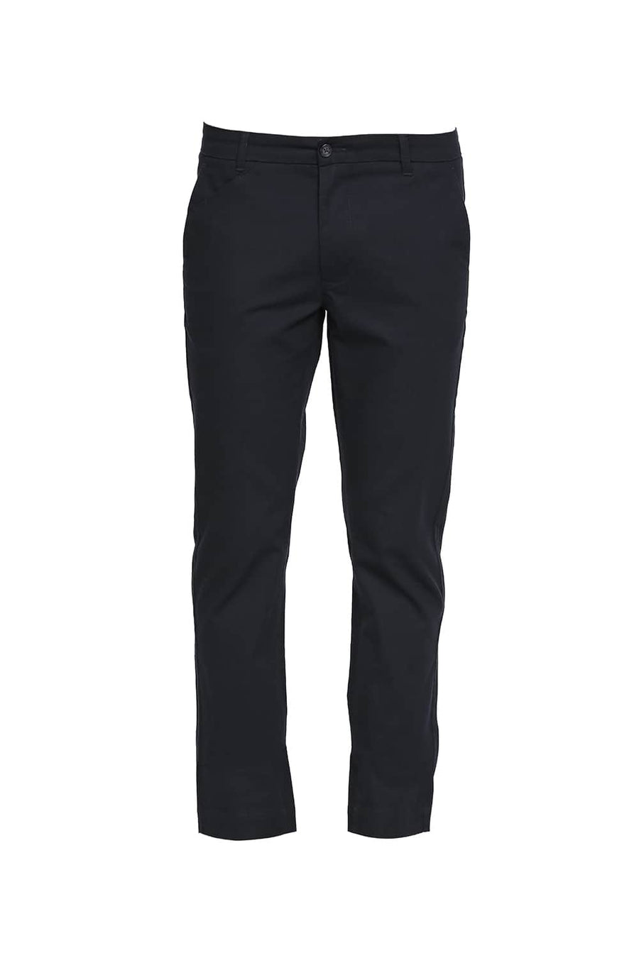 BASICS TAPERED FIT BLUE NIGHTS STRETCH TROUSER