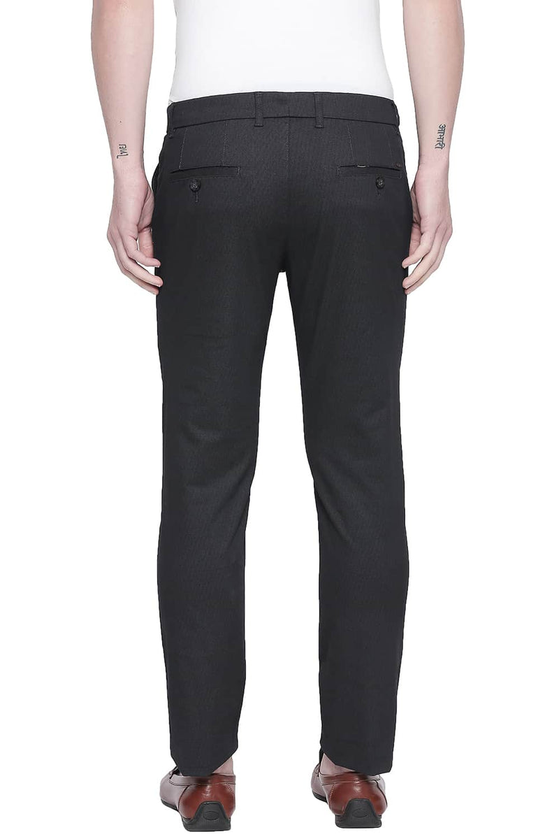 BASICS TAPERED FIT STRETCH TROUSER