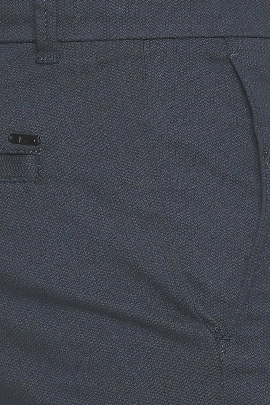 BASICS TAPERED FIT REFLECTING POND STRETCH TROUSER