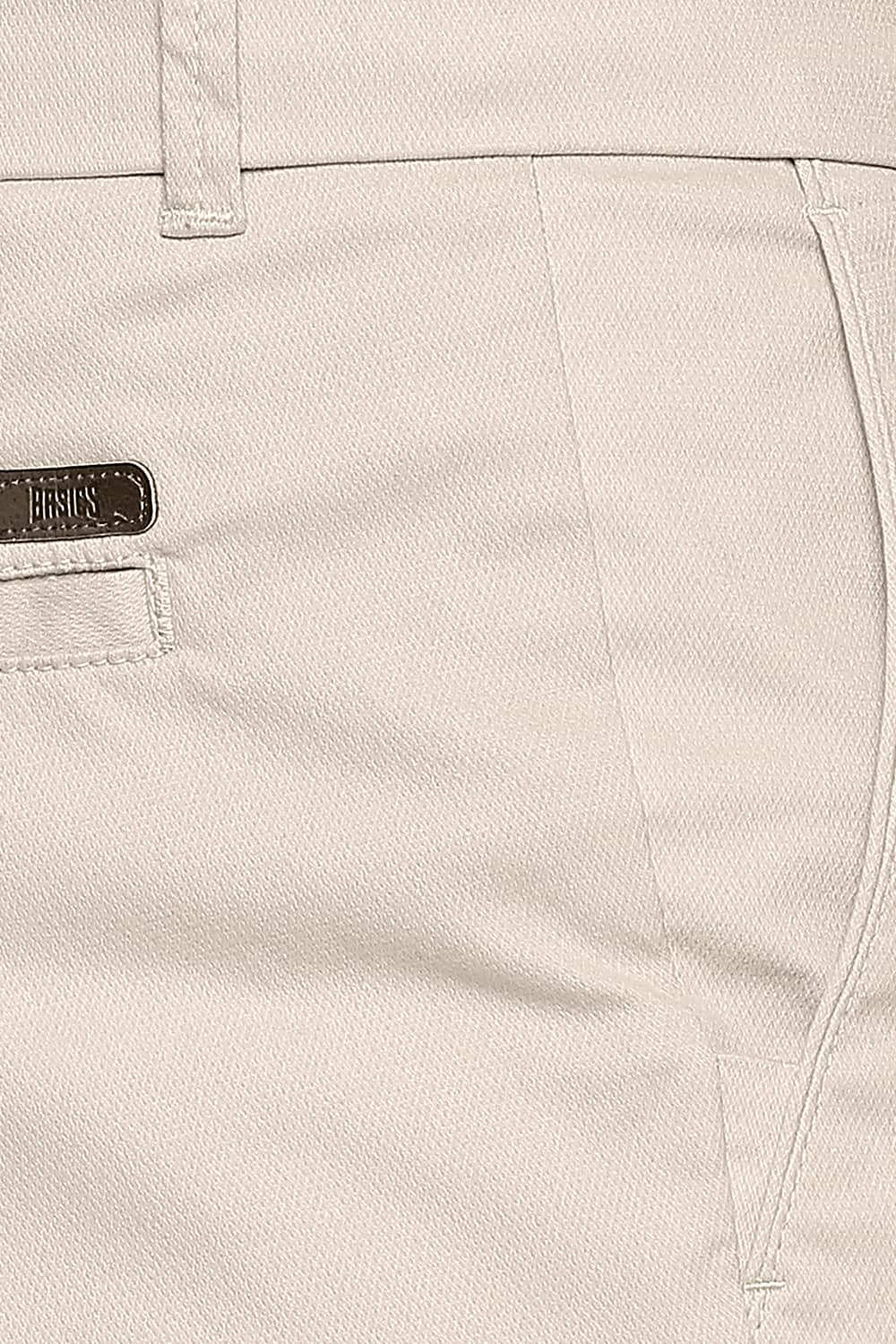 BASICS TAPERED FIT STRETCH TROUSER