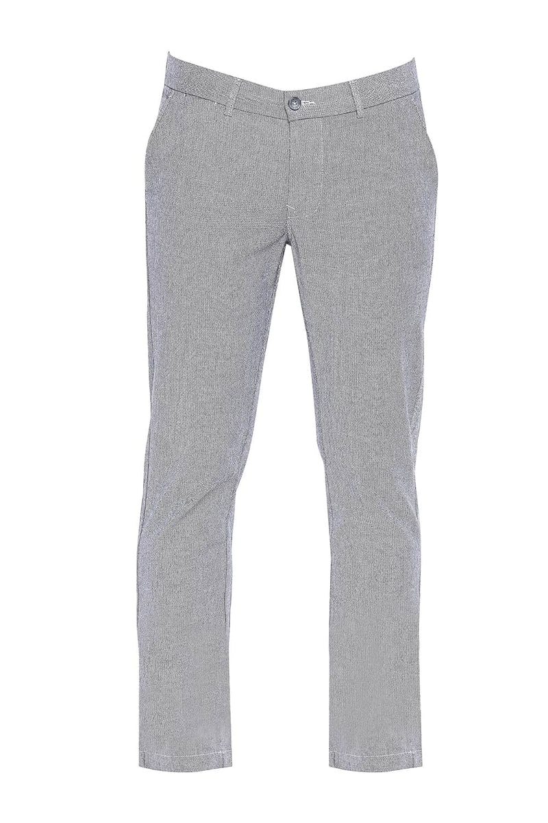 BASICS TAPERED FIT STRETCH TROUSER