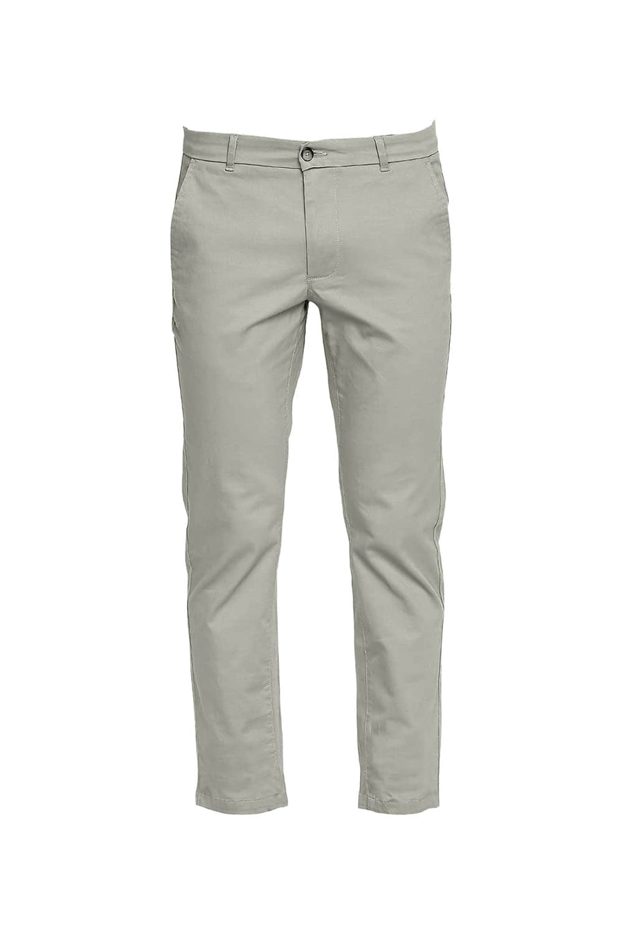 BASICS TAPERED FIT LAUREL OAK STRETCH TROUSER