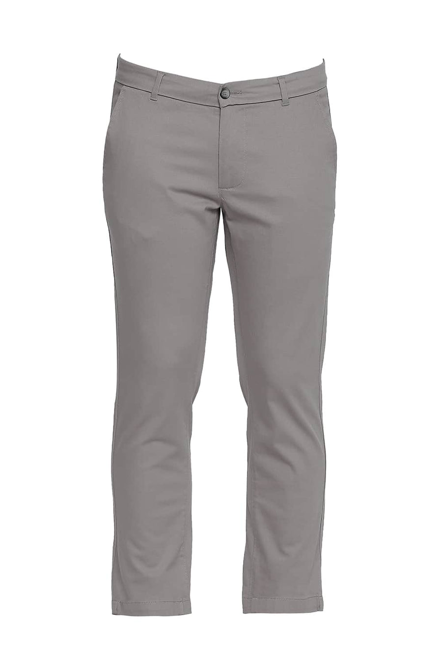 BASICS TAPERED FIT MOON ROCK STRETCH TROUSER