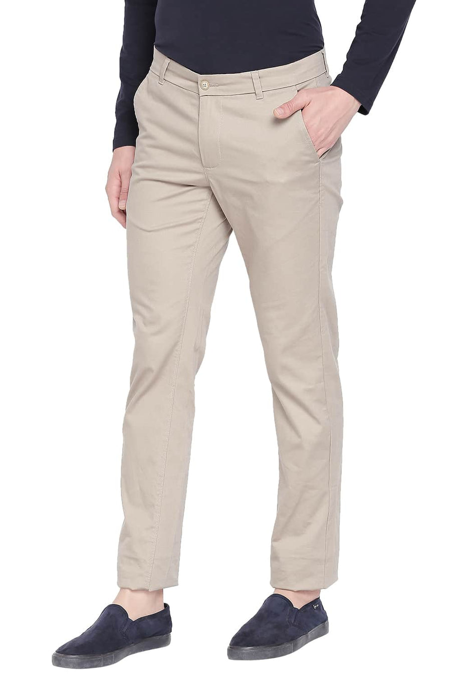 BASICS TAPERED FIT TIDAL FOAM STRETCH TROUSER