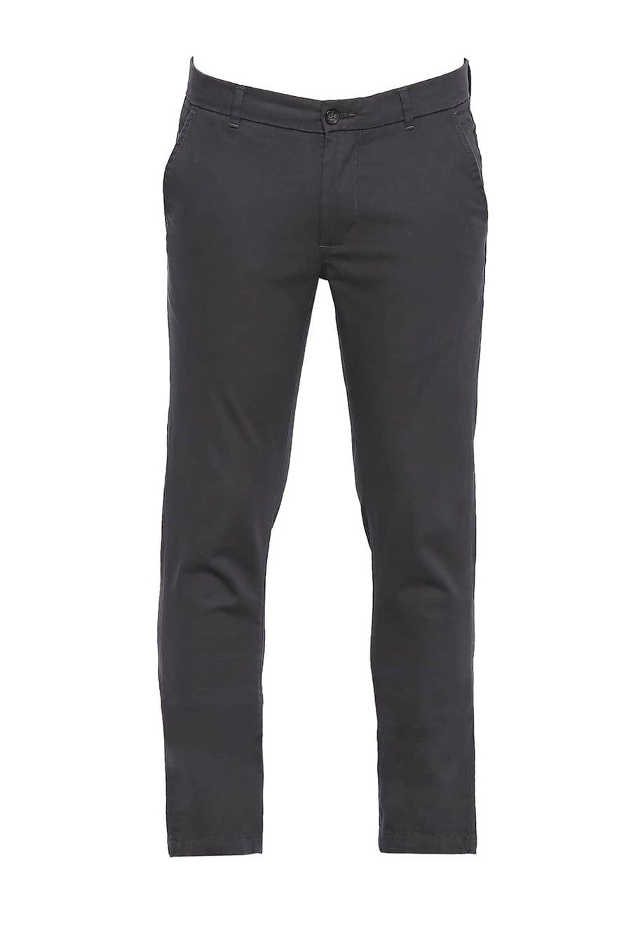 BASICS TAPERED FIT CASTLEROCK STRETCH TROUSER