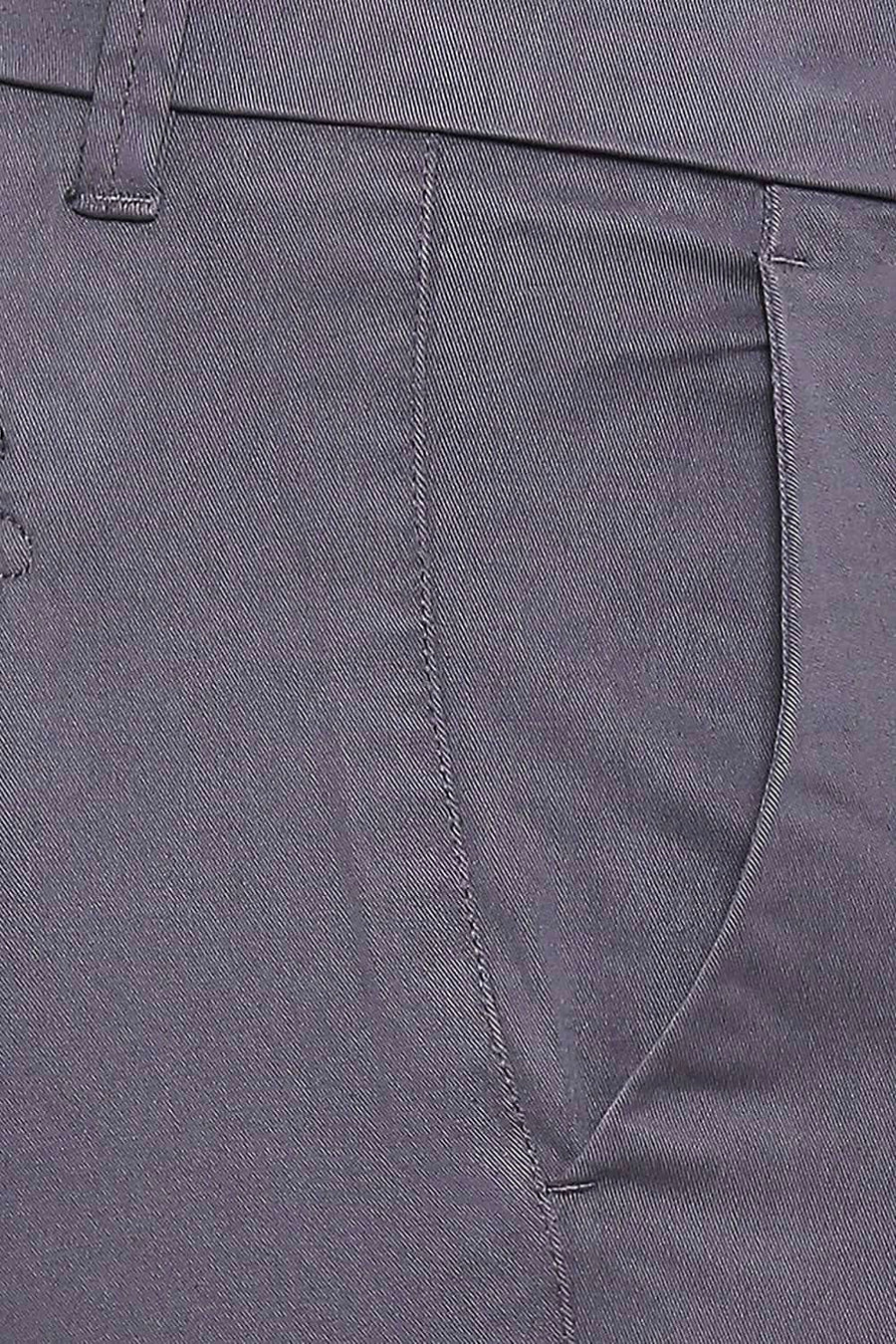BASICS TAPERED FIT CASTLE ROCK DYED STRETCH TROUSER