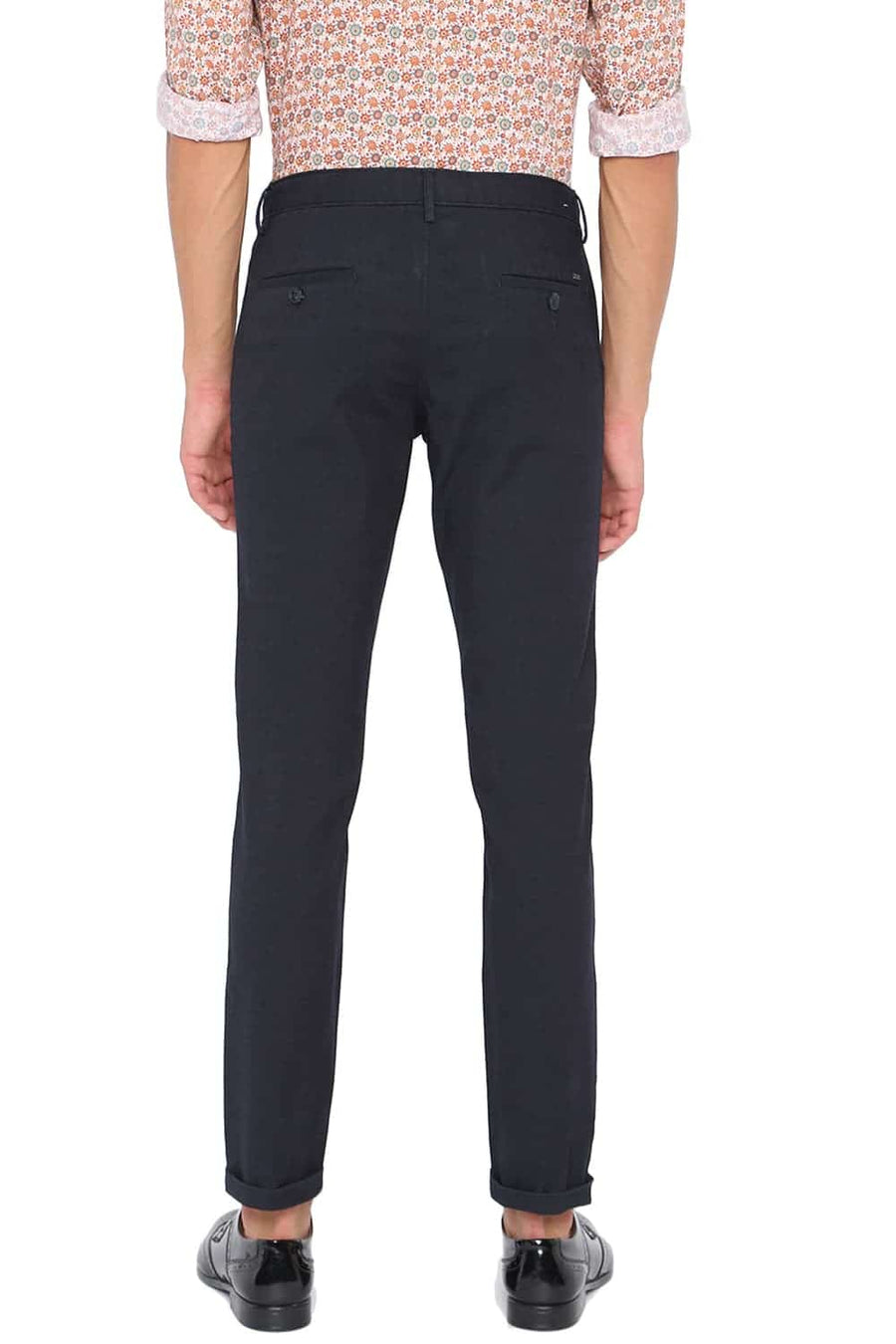 BASICS TAPERED FIT TOTAL ECLIPSE STRETCH TROUSER