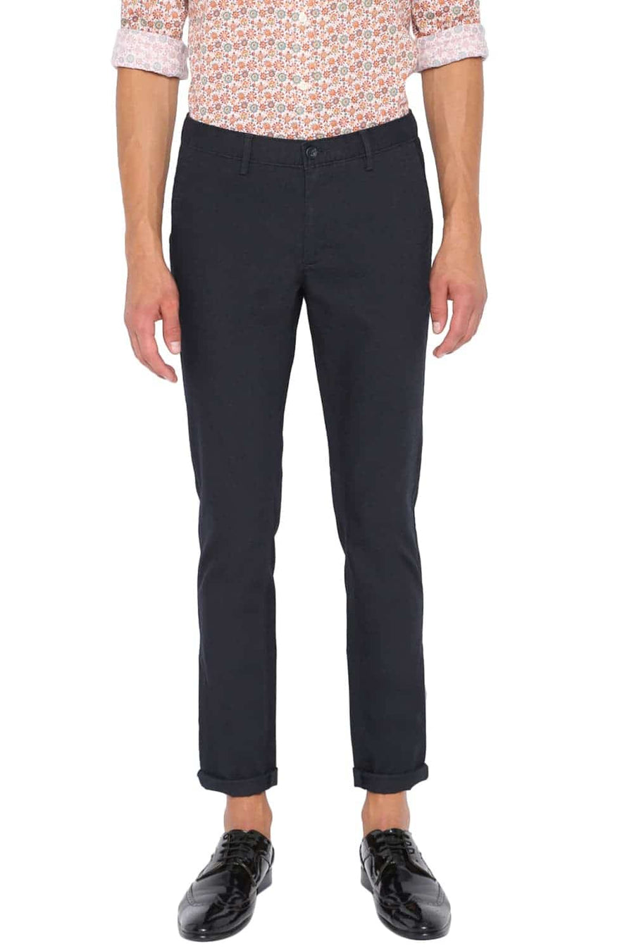 BASICS TAPERED FIT TOTAL ECLIPSE STRETCH TROUSER