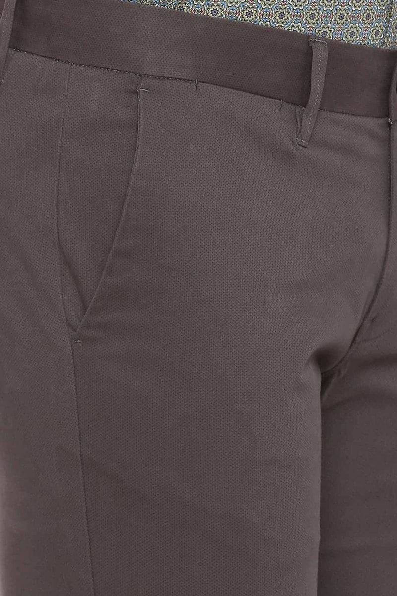 BASICS TAPERED FIT STRETCH TROUSER