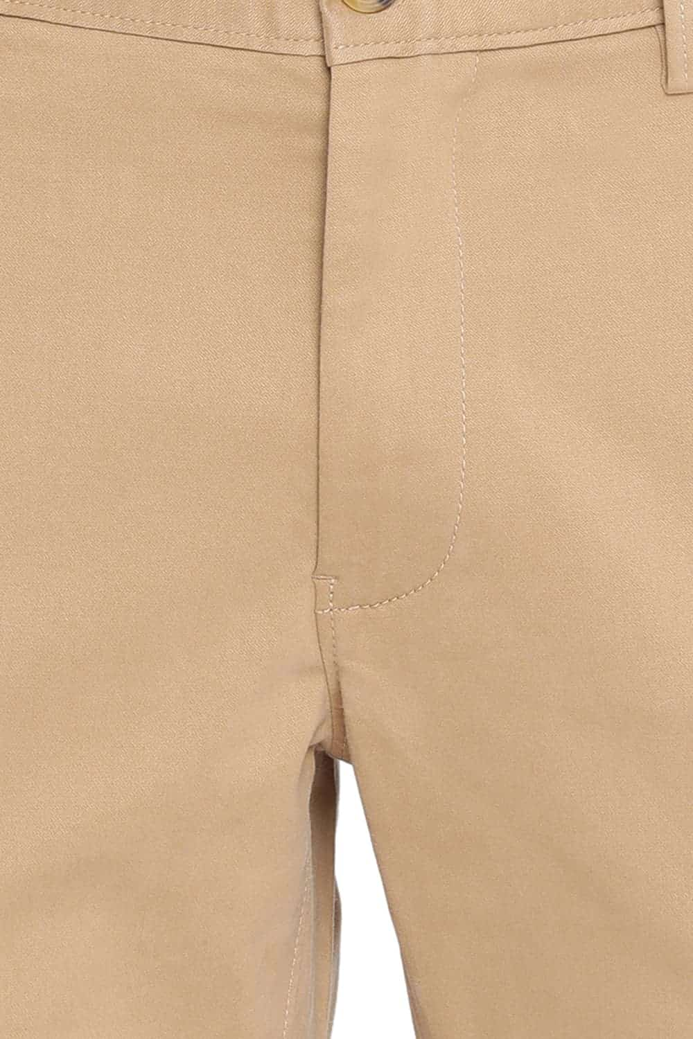 BASICS TAPERED FIT STRETCH TROUSER