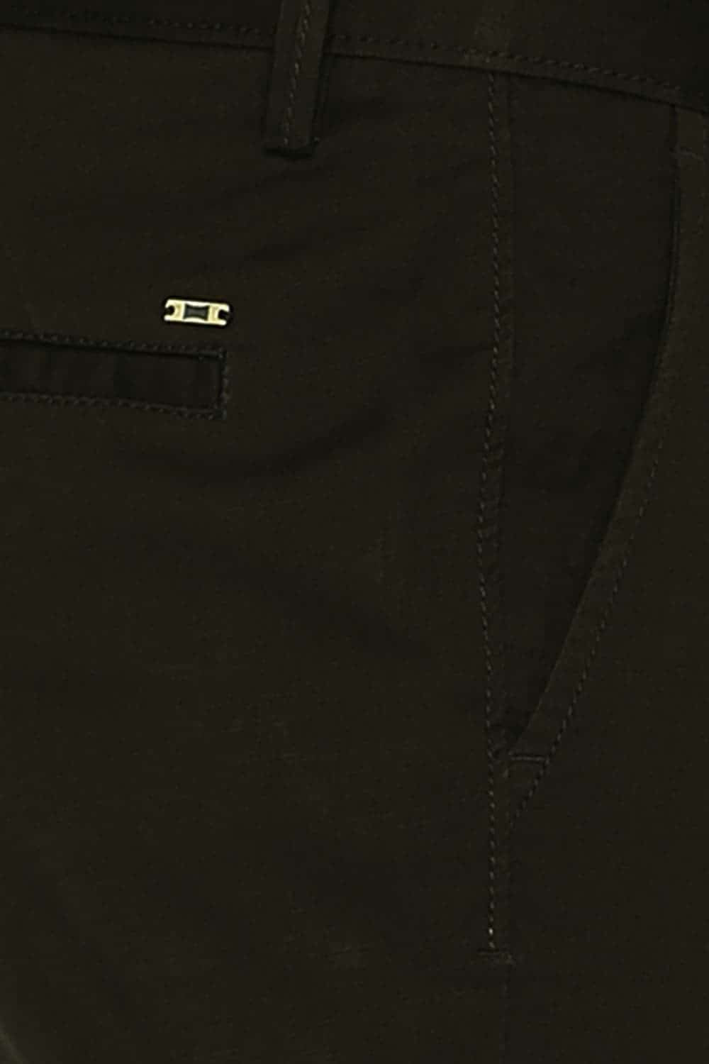 BASICS TAPERED FIT STRETCH TROUSER