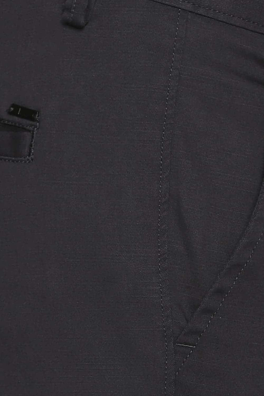 BASICS TAPERED FIT FORGED IRON STRETCH TROUSER