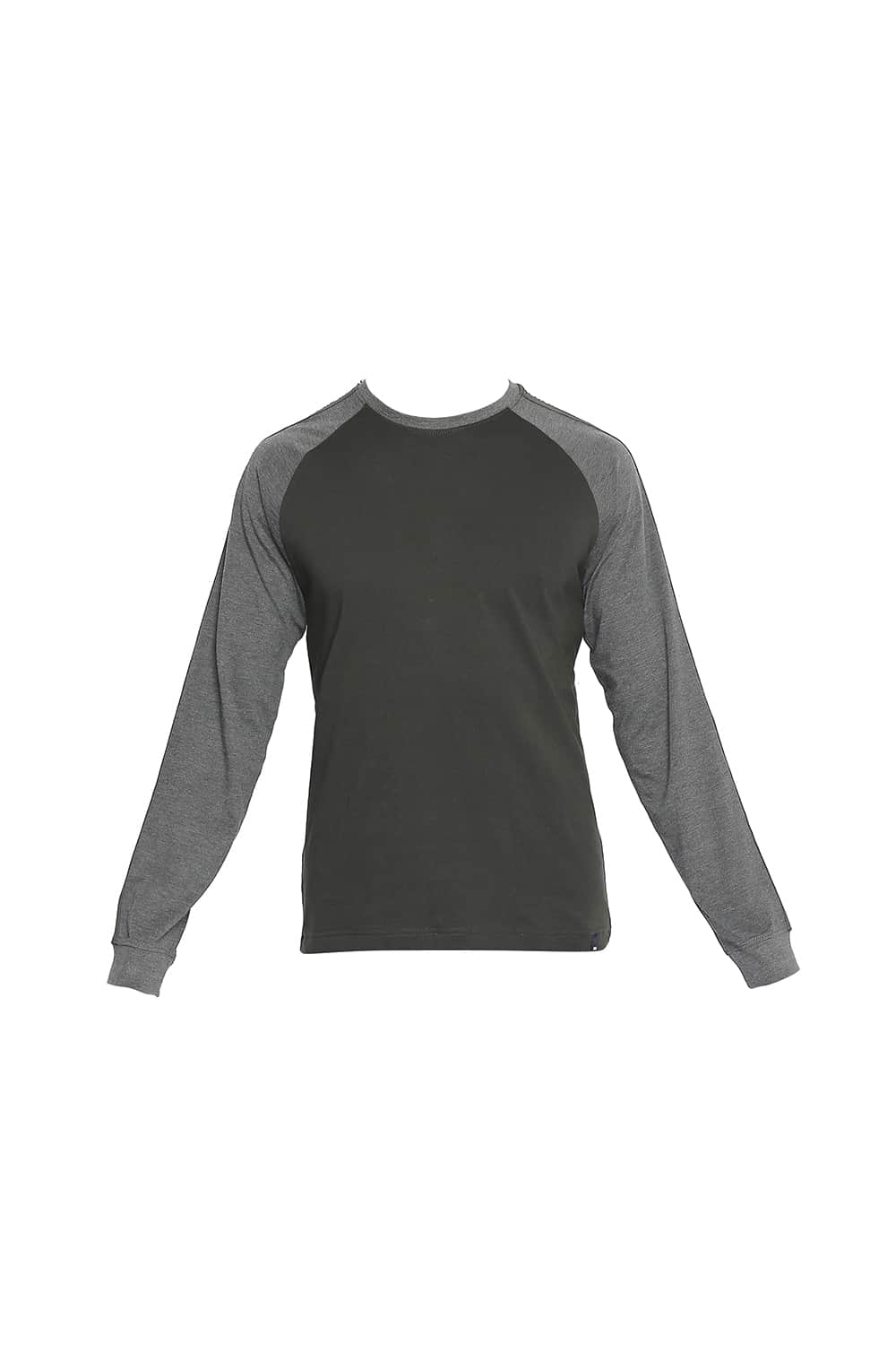 BASICS MUSCLE FIT RAGLAN SLEEVE T SHIRT