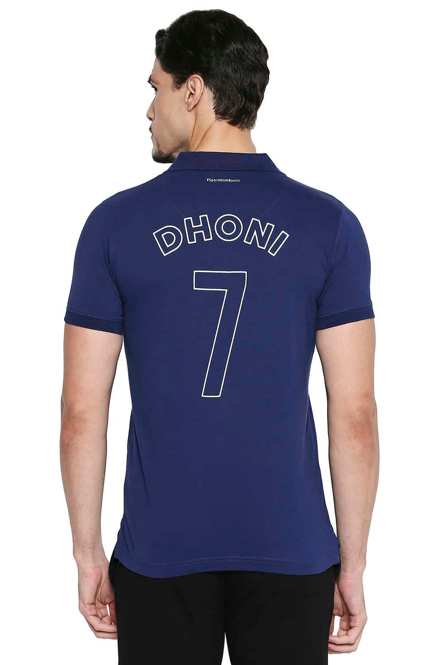 CSK ORIGINAL IPL ROARING LION PRINT POLO T SHIRT