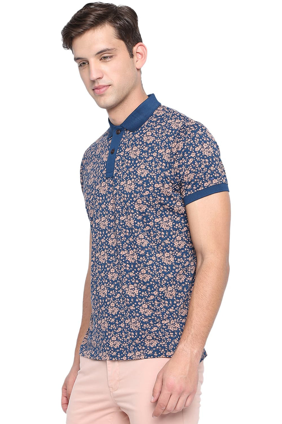 BASICS MUSCLE FIT POSEIDON POLO T SHIRT