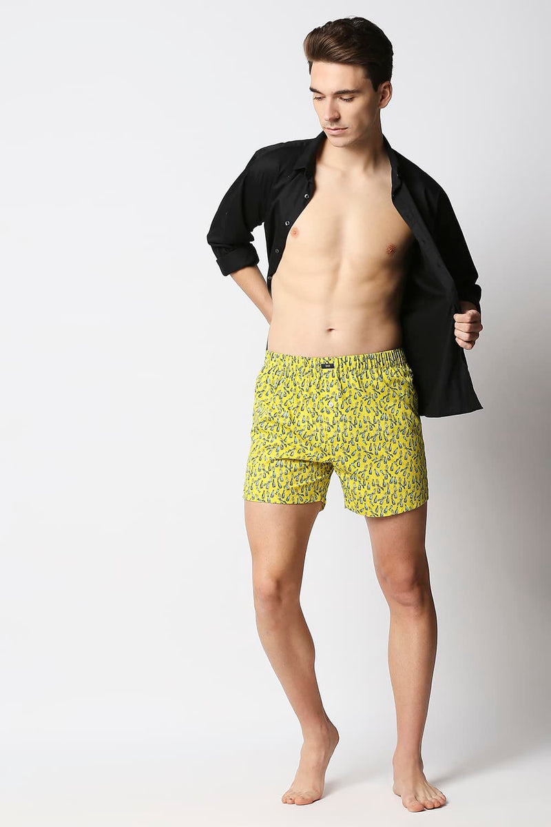 Printed Pure Cotton Boxers