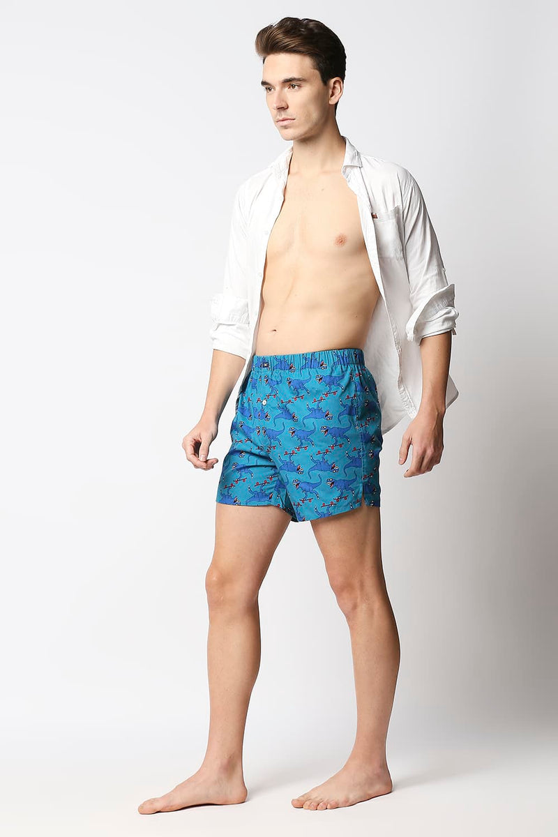 Printed Pure Cotton Boxers