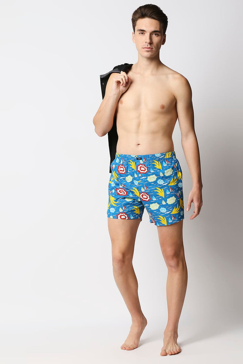Printed Pure Cotton Boxers