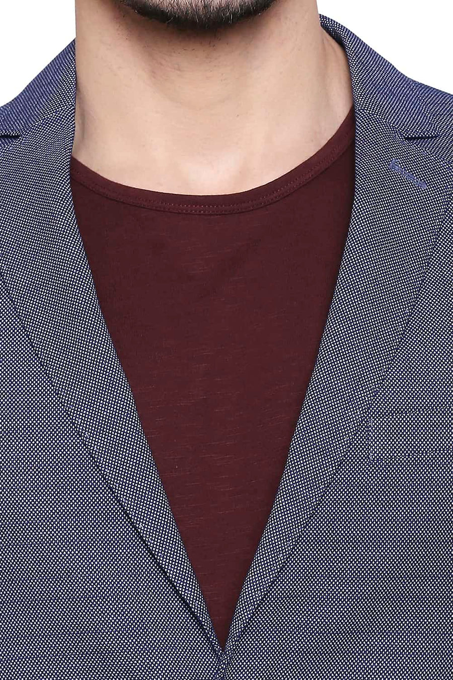 BASICS COMFORT FIT LIMOGES 2 BUTTON STRETCH BLAZER