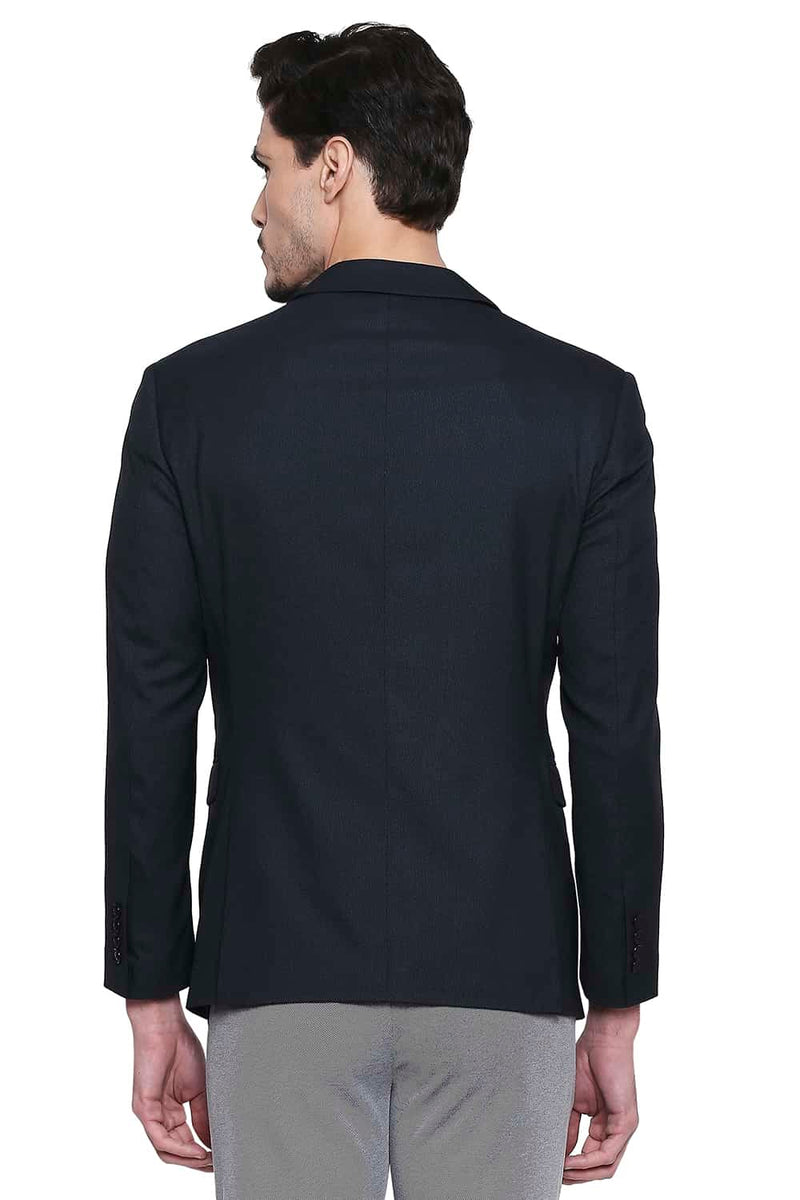 BASICS COMFORT FIT 2 BUTTON STRETCH BLAZER