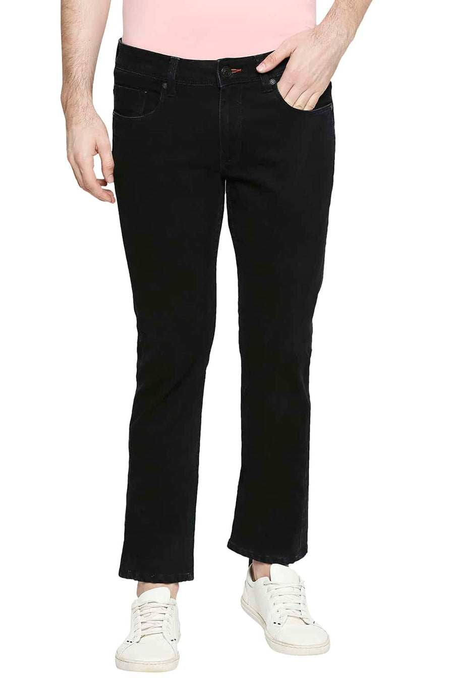 BASICS TORQUE FIT DARK SAPPHIRE STRETCH JEANS