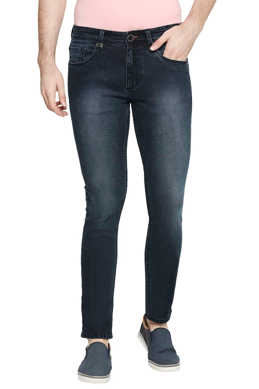 BASICS BLADE FIT MOOD INDIGO STRETCH JEANS