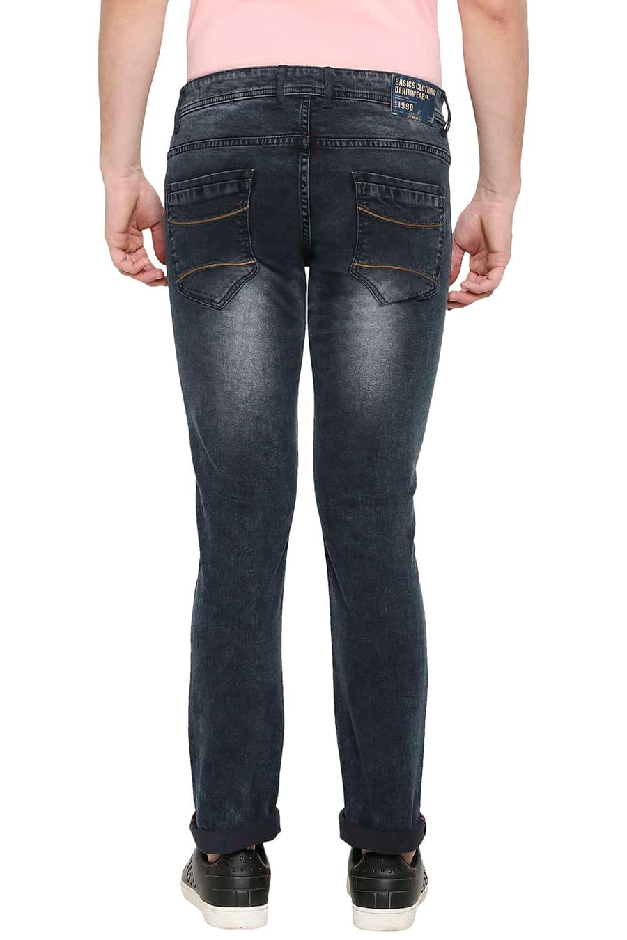 BASICS TORQUE FIT BLUE NIGHTS STRETCH JEANS