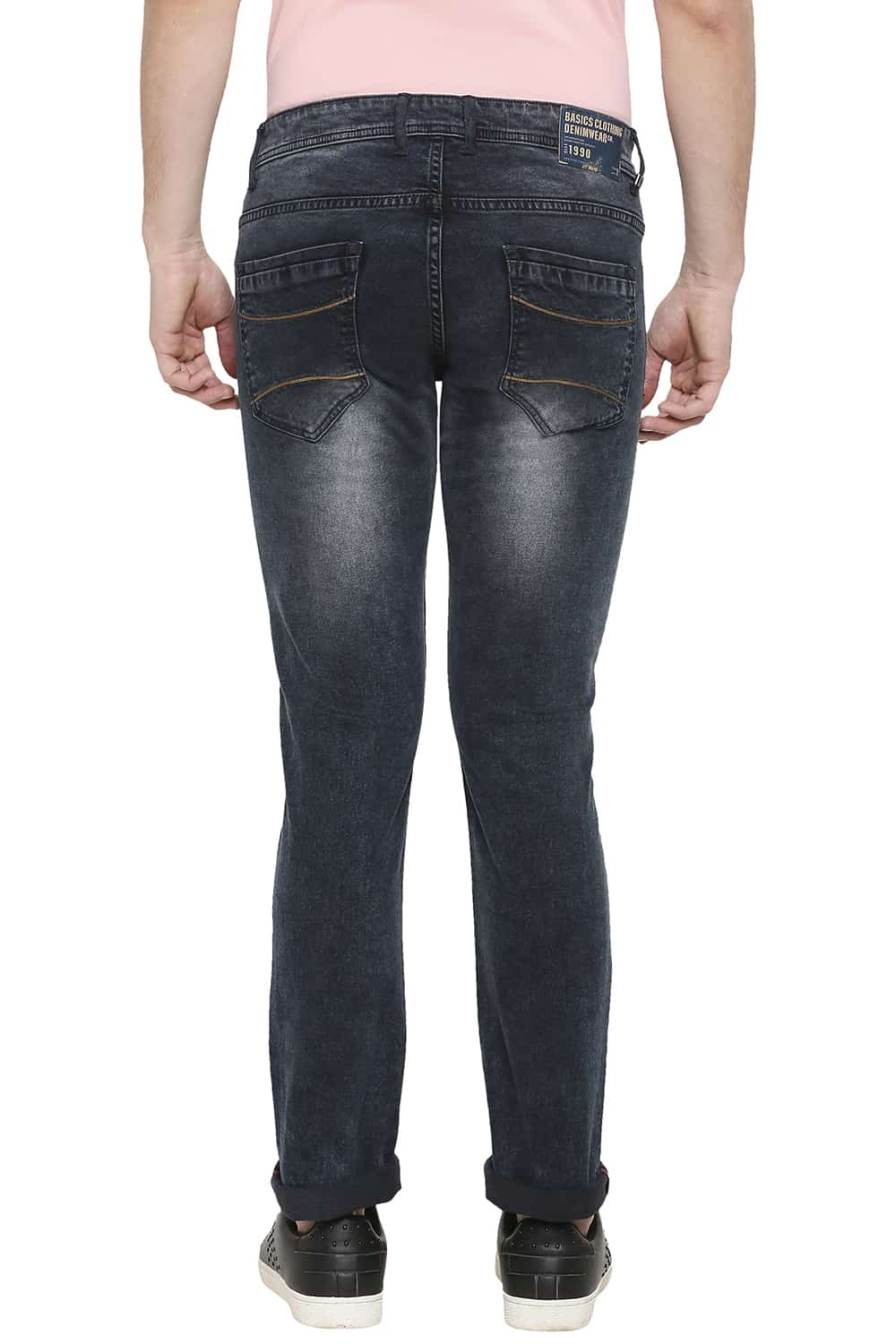 BASICS TORQUE FIT STRETCH JEANS