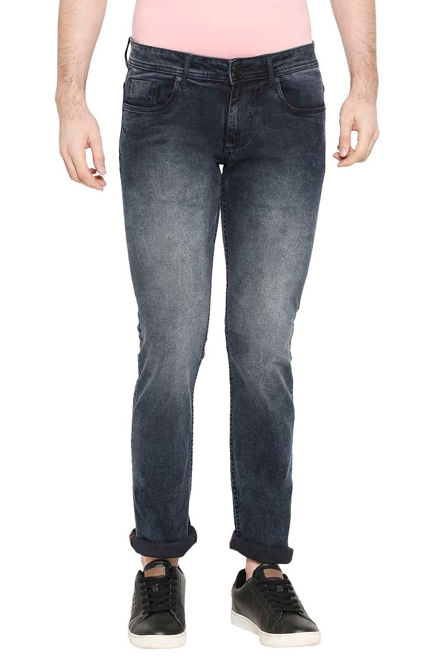 BASICS TORQUE FIT BLUE NIGHTS STRETCH JEANS