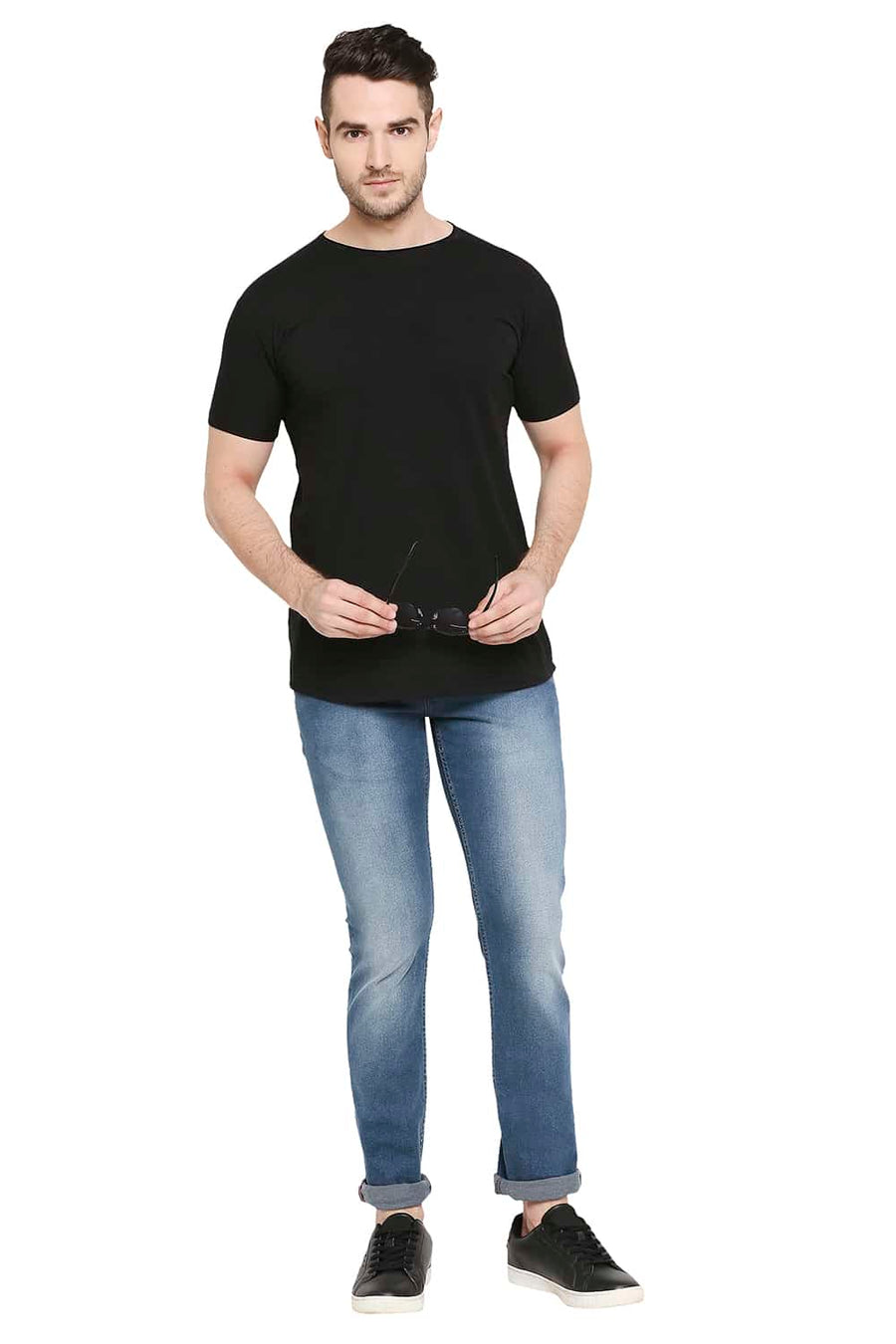 BASICS TORQUE FIT MOONLIGHT BLUE STRETCH JEANS