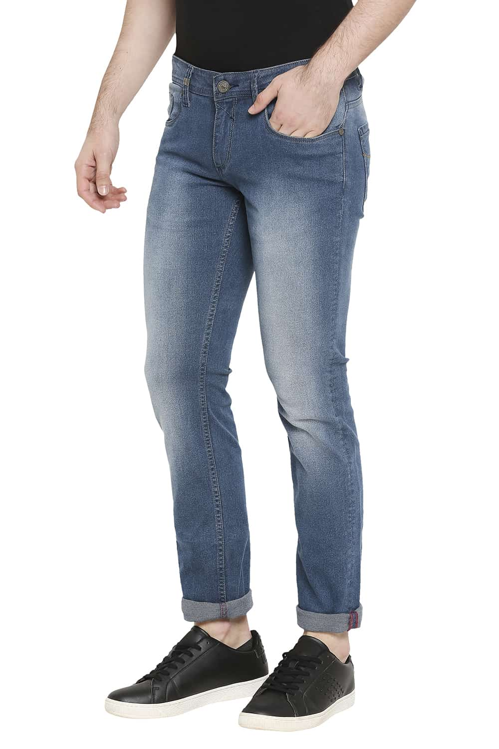 BASICS TORQUE FIT STRETCH JEANS