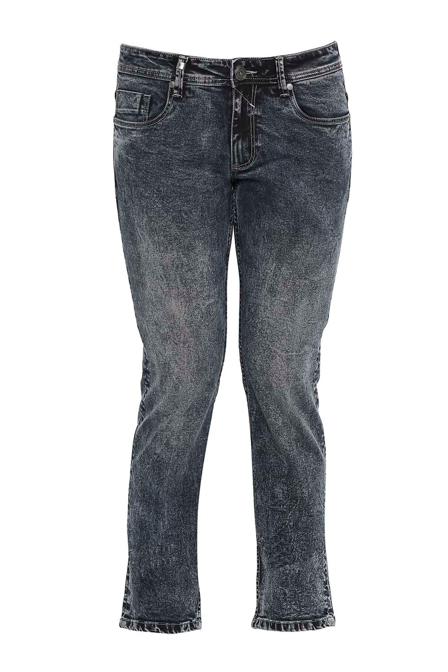 BASICS TORQUE FIT OMBRE BLUE STRETCH JEANS