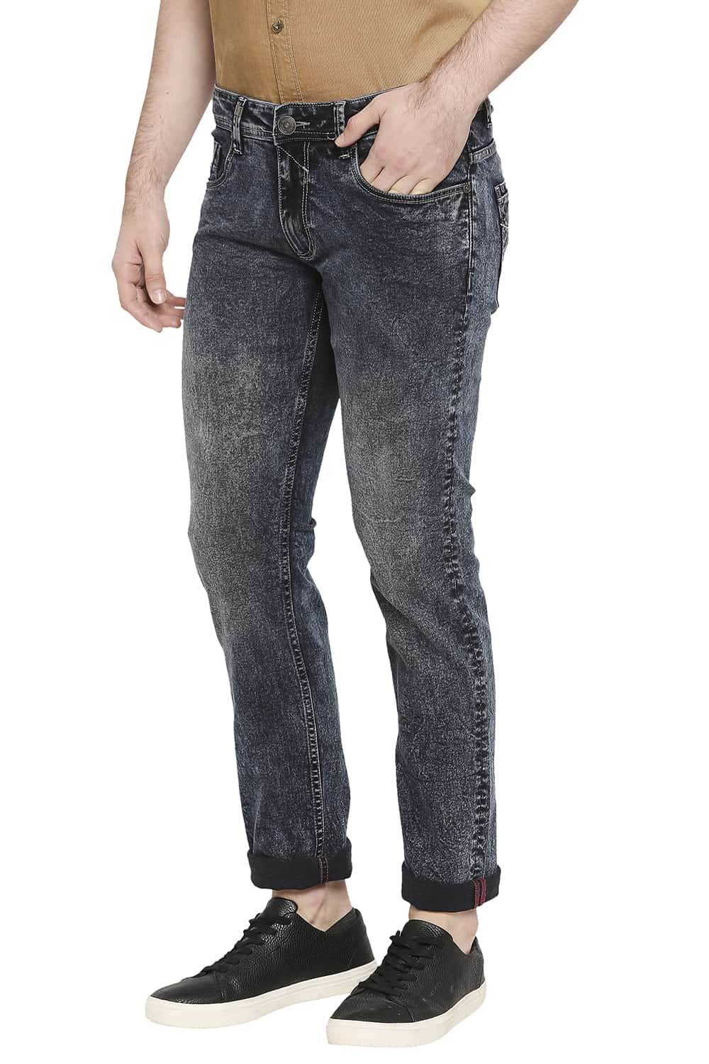 BASICS TORQUE FIT STRETCH JEANS