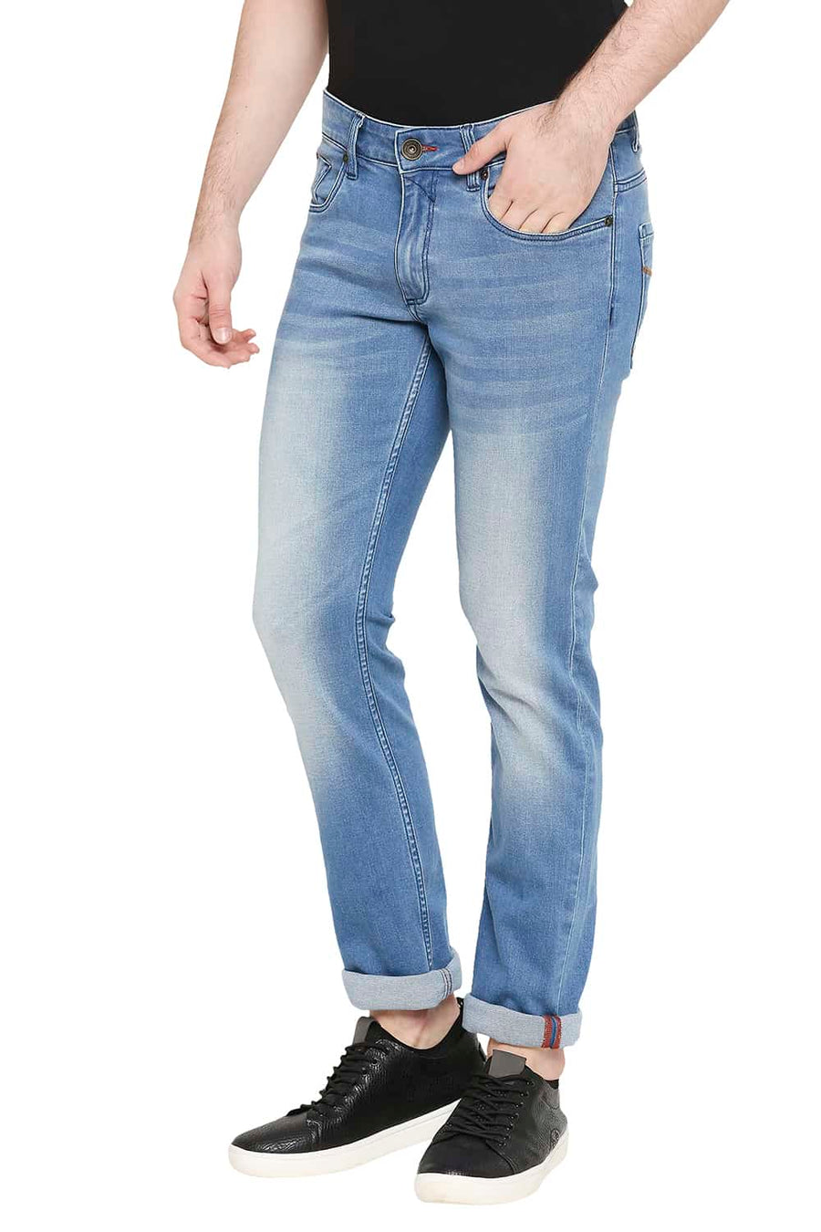 BASICS TORQUE FIT ALLURE STRETCH JEANS