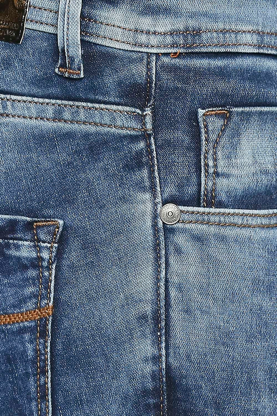 BASICS BLADE FIT MOONLIGHT BLUE STRETCH JEANS