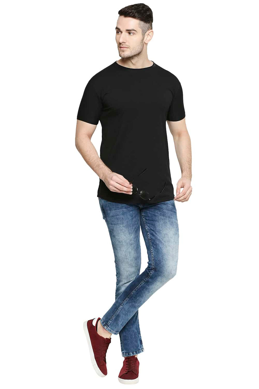 BASICS BLADE FIT MOONLIGHT BLUE STRETCH JEANS