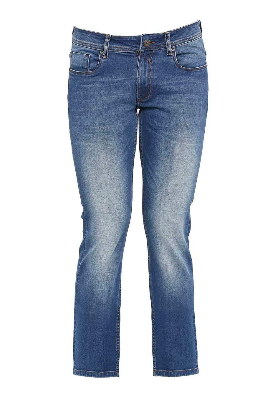 BASICS TORQUE FIT ESTATE BLUE STRETCH JEANS