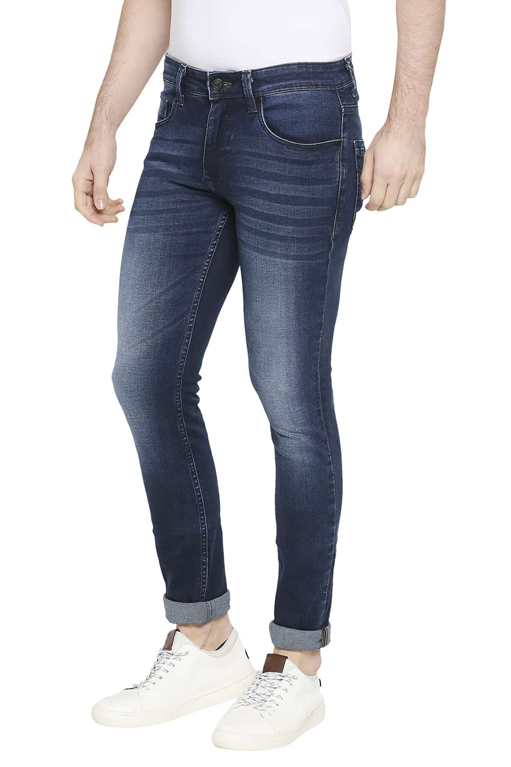 BASICS BLADE FIT STRETCH JEANS