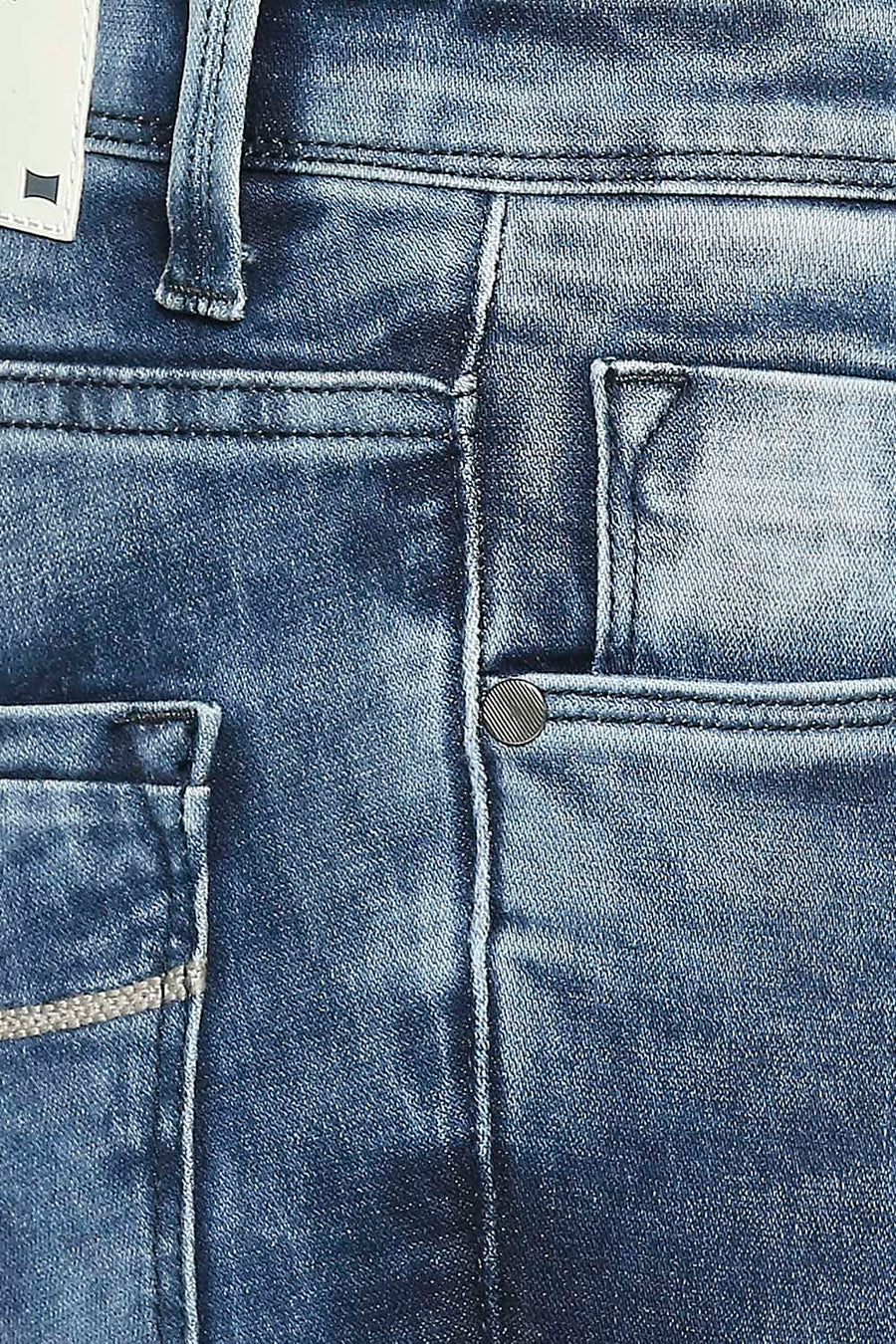 BASICS BLADE FIT MOONLIGHT BLUE STRETCH JEANS