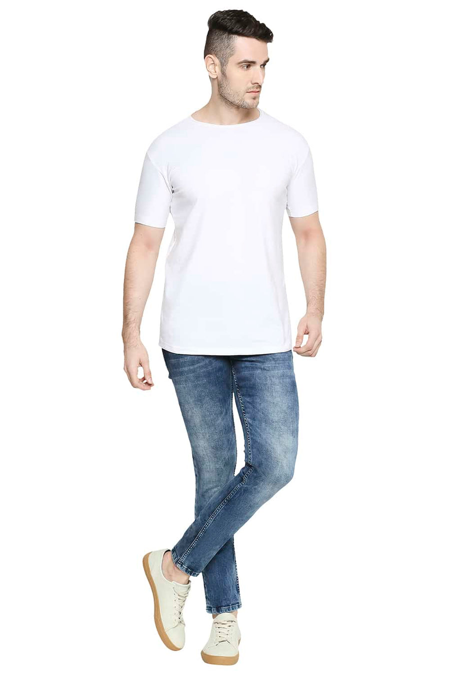 BASICS BLADE FIT MOONLIGHT BLUE STRETCH JEANS