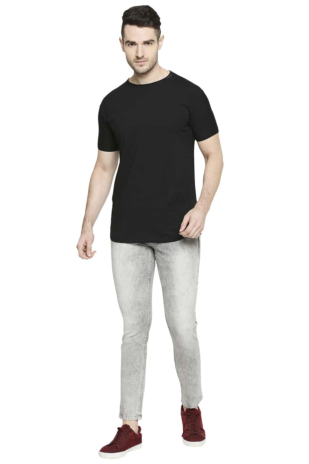 BASICS BLADE FIT STRETCH JEANS