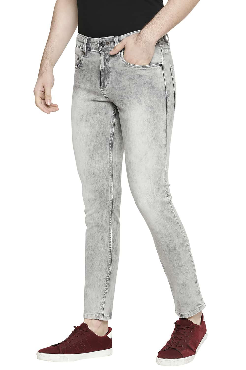 BASICS BLADE FIT STRETCH JEANS