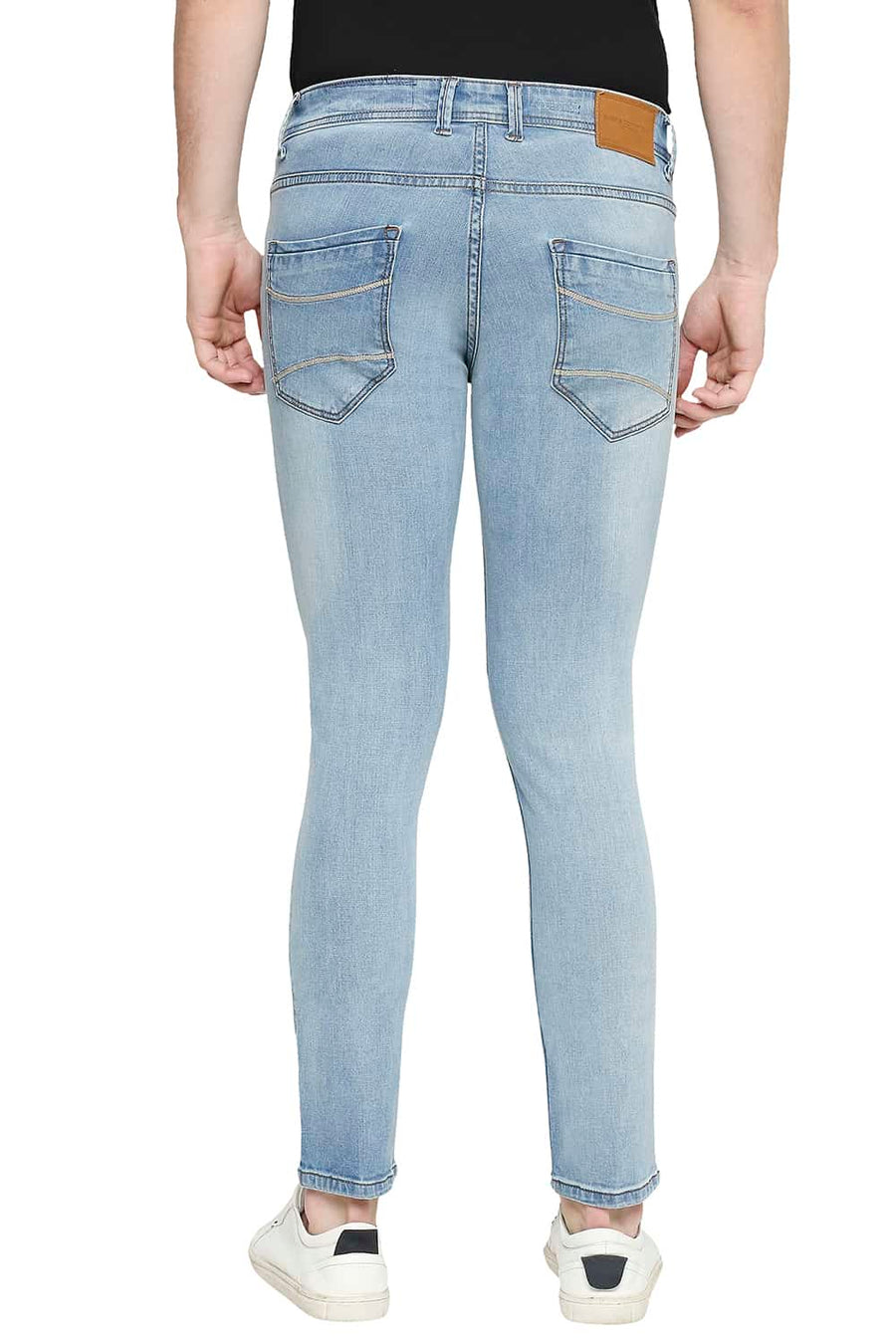 BASICS BLADE FIT CELESTIAL BLUE STRETCH JEANS