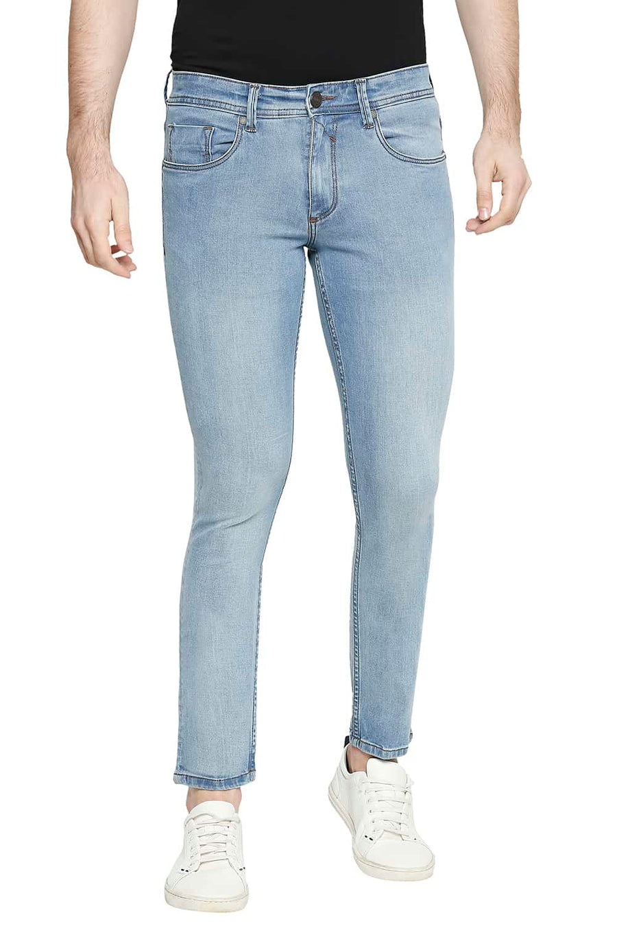BASICS BLADE FIT CELESTIAL BLUE STRETCH JEANS